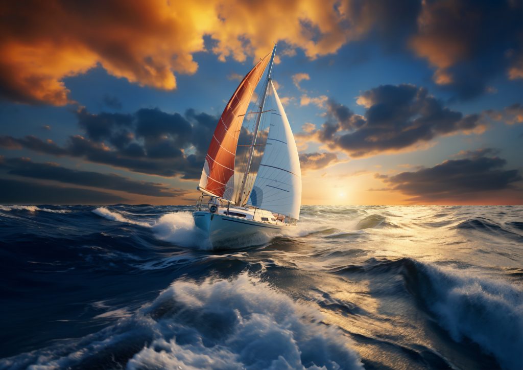 view-sail-boat-water